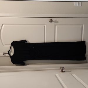 Black Nursing Maxi Dress